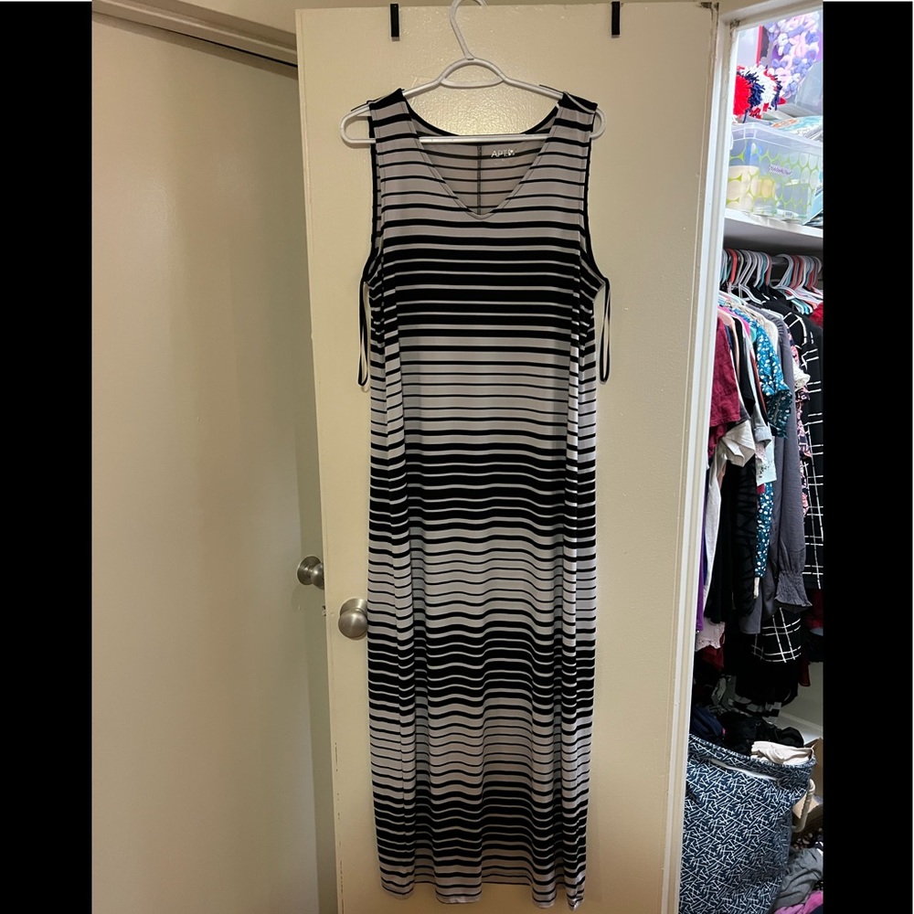 Striped Maxi Dress